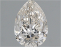 Diamante Natural 1.00 quilates, De pera , Color I, claridad SI1 y certificado IGI