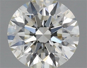 Picture of Natural Diamond 0.40 Carats, Round with Excellent Cut, H Color, VS2 Clarity and Certified by IGI