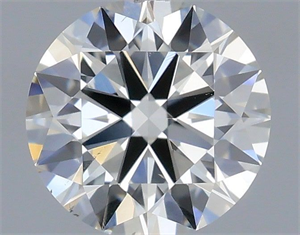 Foto Diamante Natural 0.40 quilates, Redondo , Color H, claridad VS2 y certificado IGI de