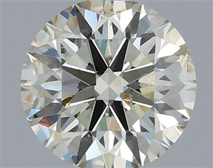 Foto Diamante Natural 0.90 quilates, Redondo , Color K, claridad SI2 y certificado IGI de