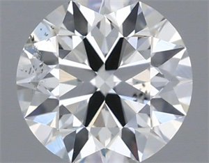 Foto Diamante Natural 0.40 quilates, Redondo , Color G, claridad SI1 y certificado IGI de