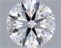Del inventario de diamantes de laboratorio, 1.05 quilates, Redondo , Color D, claridad VVS1 y certificado IGI