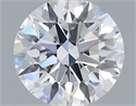 Del inventario de diamantes de laboratorio, 1.01 quilates, Redondo , Color D, claridad VVS1 y certificado IGI
