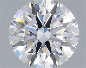 Picture of Lab Grown Diamond 1.05 Carats, Round with Ideal Cut, D Color, VVS1 Clarity and Certified by IGI