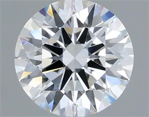 Picture of Lab Grown Diamond 1.10 Carats, Round with Excellent Cut, D Color, VVS2 Clarity and Certified by IGI