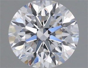 Picture of Lab Grown Diamond 1.10 Carats, Round with Excellent Cut, D Color, VVS2 Clarity and Certified by IGI