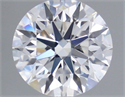 Lab Grown Diamond 1.10 Carats, Round with Excellent Cut, D Color, VVS2 Clarity and Certified by IGI