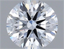 Del inventario de diamantes de laboratorio, 0.73 quilates, Redondo , Color H, claridad VVS1 y certificado IGI
