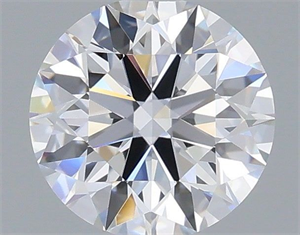 Picture of Lab Grown Diamond 1.02 Carats, Round with Ideal Cut, D Color, VVS1 Clarity and Certified by IGI