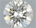 Natural Diamond 0.50 Carats, Round with Very Good Cut, I Color, SI2 Clarity and Certified by IGI