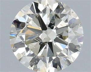 Foto Diamante Natural 0.41 quilates, Redondo , Color J, claridad SI2 y certificado IGI de