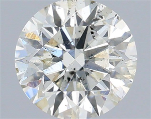 Foto Diamante Natural 0.49 quilates, Redondo , Color H, claridad SI2 y certificado IGI de