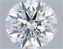 Natural Diamond 0.40 Carats, Round with Excellent Cut, G Color, SI2 Clarity and Certified by GIA