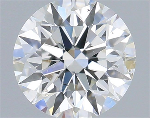 Picture of Natural Diamond 0.40 Carats, Round with Excellent Cut, G Color, SI2 Clarity and Certified by GIA