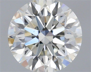 Foto Diamante Natural 0.52 quilates, Redondo , Color H, claridad VS2 y certificado IGI de