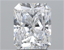 Natural Diamond 2.00 Carats, Radiant with  Cut, D Color, VS2 Clarity and Certified by GIA