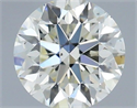 Diamante Natural 0.52 quilates, Redondo , Color K, claridad SI1 y certificado IGI