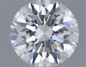 Foto Diamante Natural 0.40 quilates, Redondo , Color E, claridad SI1 y certificado GIA de