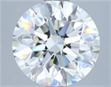 Natural Diamond 2.60 Carats, Round with Excellent Cut, I Color, VS1 Clarity and Certified by IGI