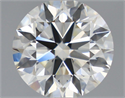 Natural Diamond 2.50 Carats, Round with Excellent Cut, I Color, IF Clarity and Certified by IGI