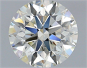 Diamante Natural 1.17 quilates, Redondo , Color J, claridad VS2 y certificado IGI
