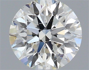 Foto Diamante Natural 0.43 quilates, Redondo , Color H, claridad SI2 y certificado IGI de