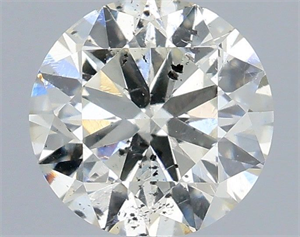 Foto Diamante Natural 0.45 quilates, Redondo , Color I, claridad SI2 y certificado IGI de