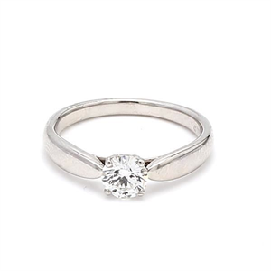 Foto Diamante Natural 0.44 quilates, Redondo , Color G, claridad VVS1 y certificado GIA de