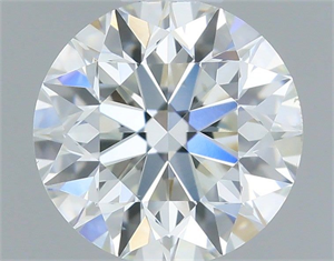 Picture of Natural Diamond 0.50 Carats, Round with Excellent Cut, F Color, VS2 Clarity and Certified by IGI