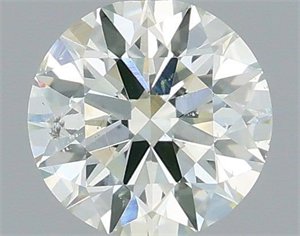 Foto Diamante Natural 0.54 quilates, Redondo , Color G, claridad SI1 y certificado IGI de