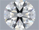 Diamante Natural 0.51 quilates, Redondo , Color H, claridad VS2 y certificado IGI