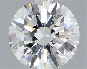 Foto Diamante Natural 0.50 quilates, Redondo , Color H, claridad VVS2 y certificado IGI de