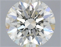 Diamante Natural 0.53 quilates, Redondo , Color I, claridad VVS2 y certificado IGI
