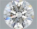 Diamante Natural 0.51 quilates, Redondo , Color G, claridad VVS1 y certificado IGI