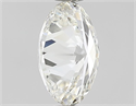 Natural Diamond 1.00 Carats, Oval with  Cut, K Color, SI1 Clarity and Certified by GIA