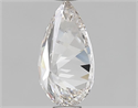 Natural Diamond 1.03 Carats, Pear with  Cut, J Color, IF Clarity and Certified by GIA