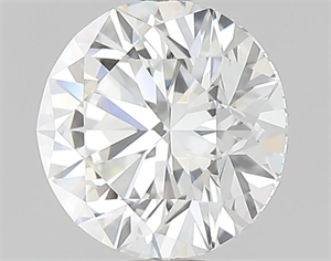 Foto Diamante Natural 0.82 quilates, Redondo , Color H, claridad IF y certificado GIA de