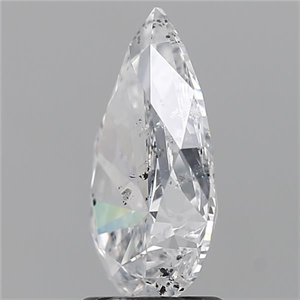 Foto Diamante Natural 2.52 quilates, De pera , Color E, claridad I1 y certificado GIA de