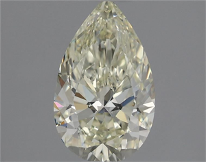 Picture of Natural Diamond 1.17 Carats, Pear with  Cut, N Color, IF Clarity and Certified by GIA