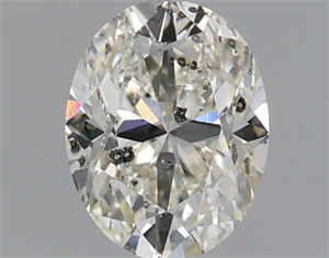 Foto Diamante Natural 1.02 quilates, Ovalado , Color K, claridad I1 y certificado GIA de