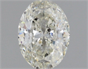 Diamante Natural 1.02 quilates, Ovalado , Color K, claridad I1 y certificado GIA