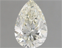 Natural Diamond 1.00 Carats, Pear with  Cut, L Color, VVS1 Clarity and Certified by GIA