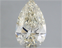 Natural Diamond 1.02 Carats, Pear with  Cut, M Color, VS2 Clarity and Certified by GIA