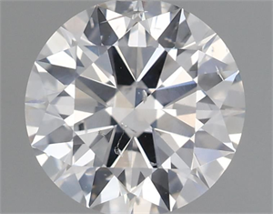 Picture of Natural Diamond 1.01 Carats, Round with Excellent Cut, G Color, I1 Clarity and Certified by GIA