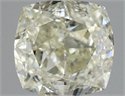 Natural Diamond 0.90 Carats, Cushion with  Cut, N Color, VS1 Clarity and Certified by GIA