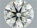 Diamante Natural 0.56 quilates, Redondo , Color K, claridad SI1 y certificado IGI