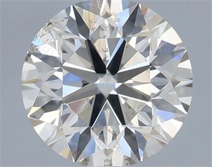 Foto Diamante Natural 0.80 quilates, Redondo , Color K, claridad SI1 y certificado IGI de