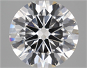 Del inventario de diamantes de laboratorio, 5.51 quilates, Redondo , Color F, claridad VVS1 y certificado IGI
