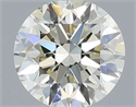 Diamante Natural 0.45 quilates, Redondo , Color K, claridad VS2 y certificado IGI