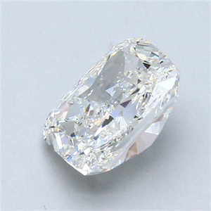 Foto Diamante Natural 2.53 quilates, Del cojín , Color G, claridad VS1 y certificado GIA de